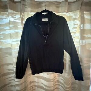 Lemaire Woman's Black Zip-Up Jacket